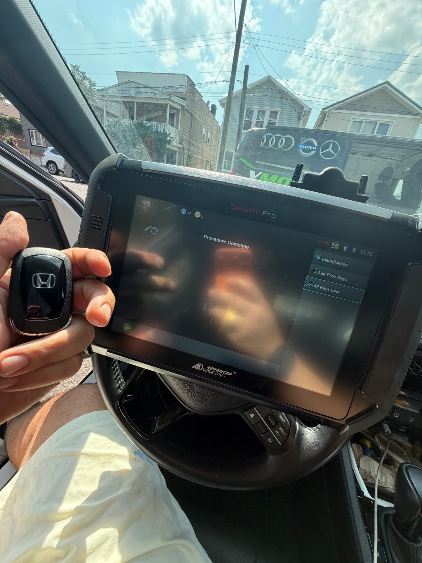 All keys lost programming completed with dealer-level diagnostic equipment